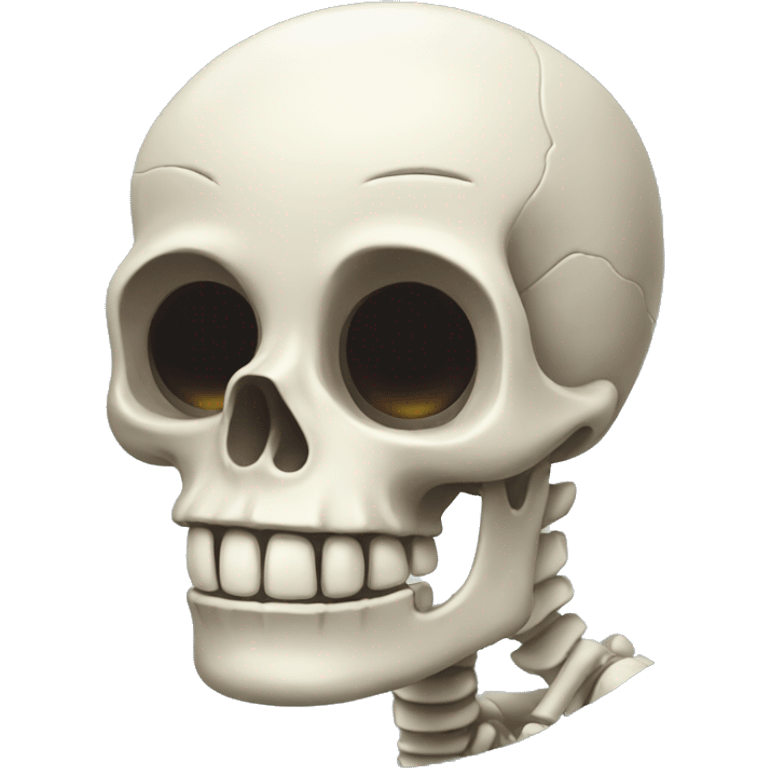 Birthday skeleton  emoji