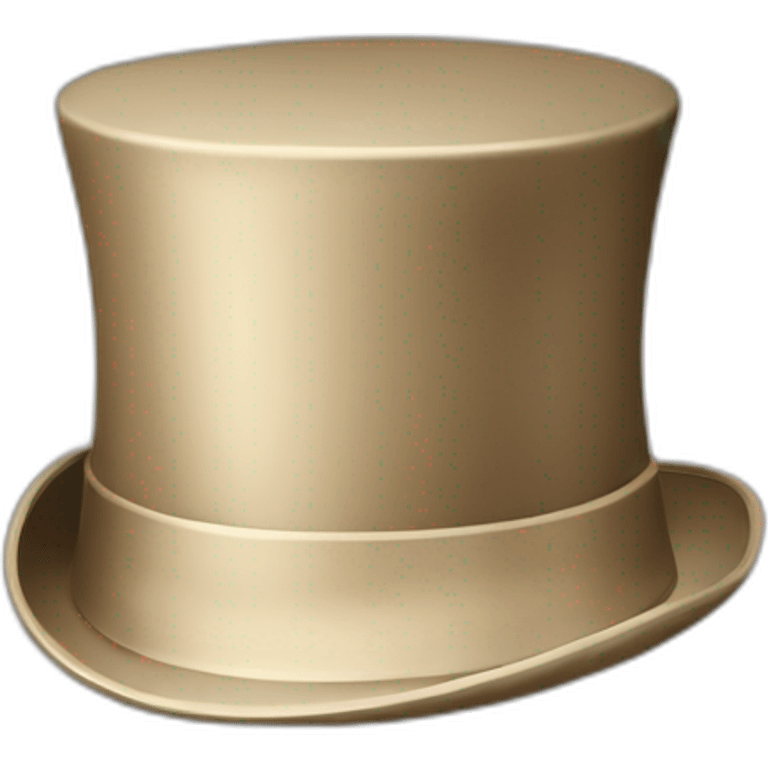 retro cylinder hat  emoji