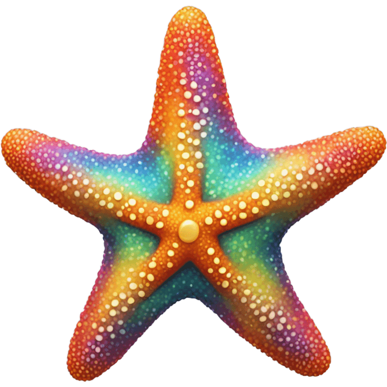 Beautiful starfish emoji