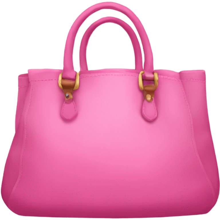 Pink bag emoji