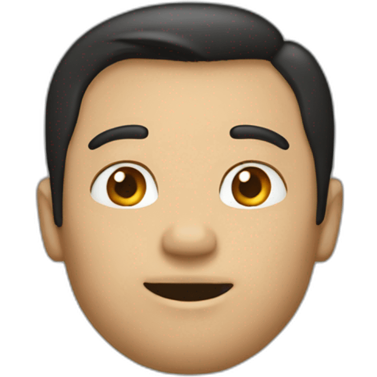 Un homme cho emoji