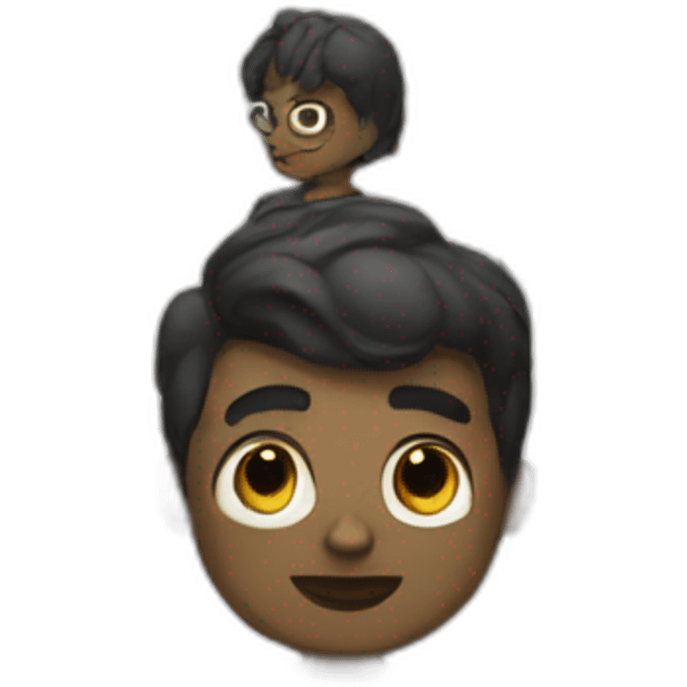 Memojiboy noir dégradé emoji