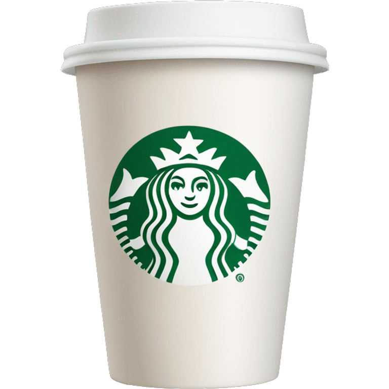 Starbucks cup emoji