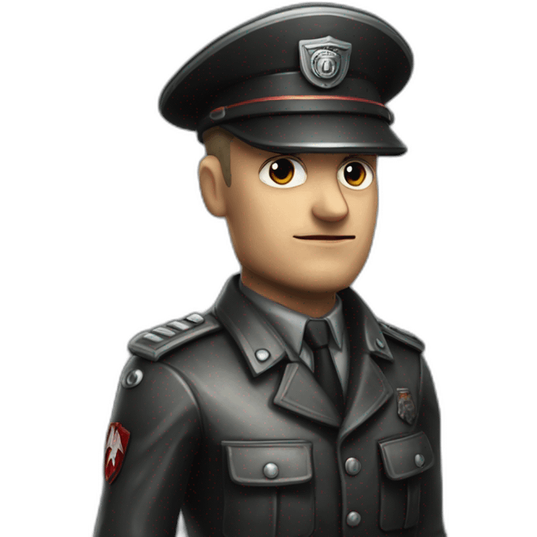 wolfenstein evil officer emoji