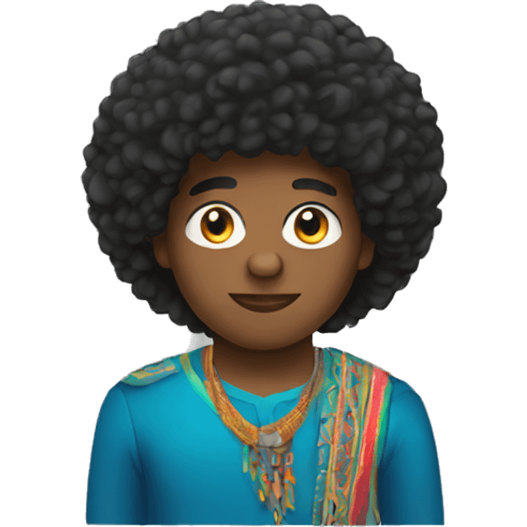 afro peruvian male emoji