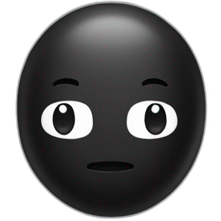 Black pill emoji