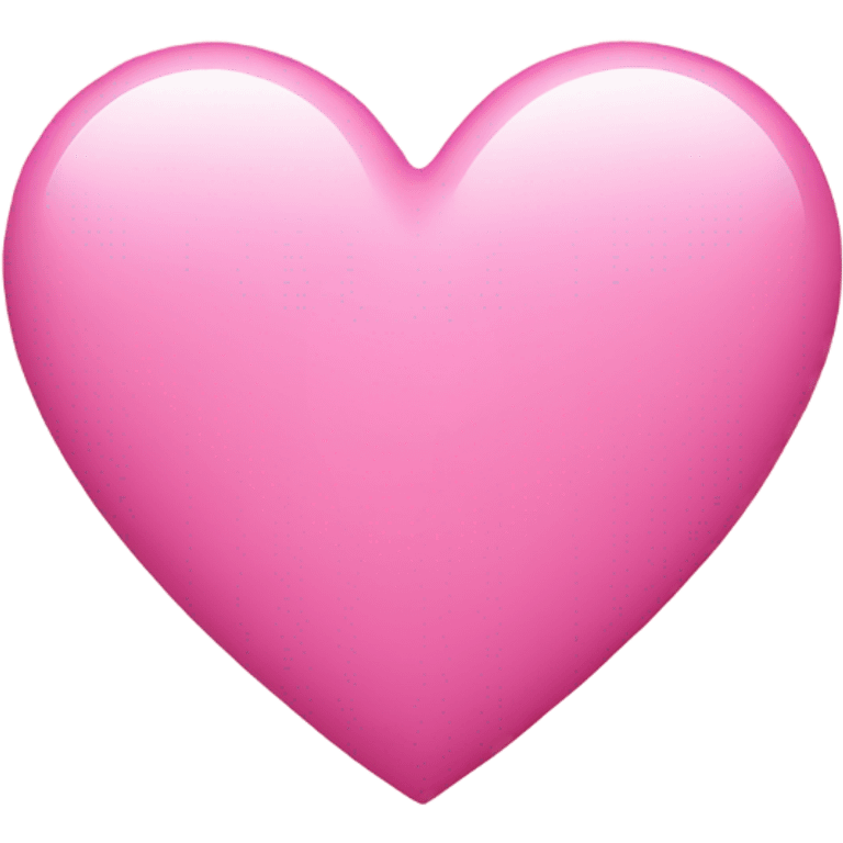 Pink heart emoji