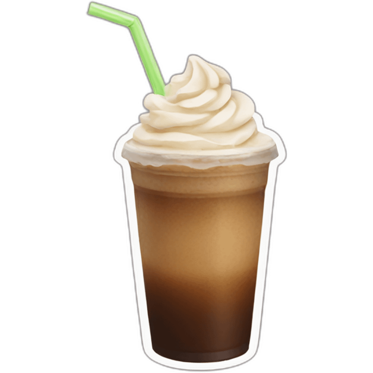 A frappe emoji emoji