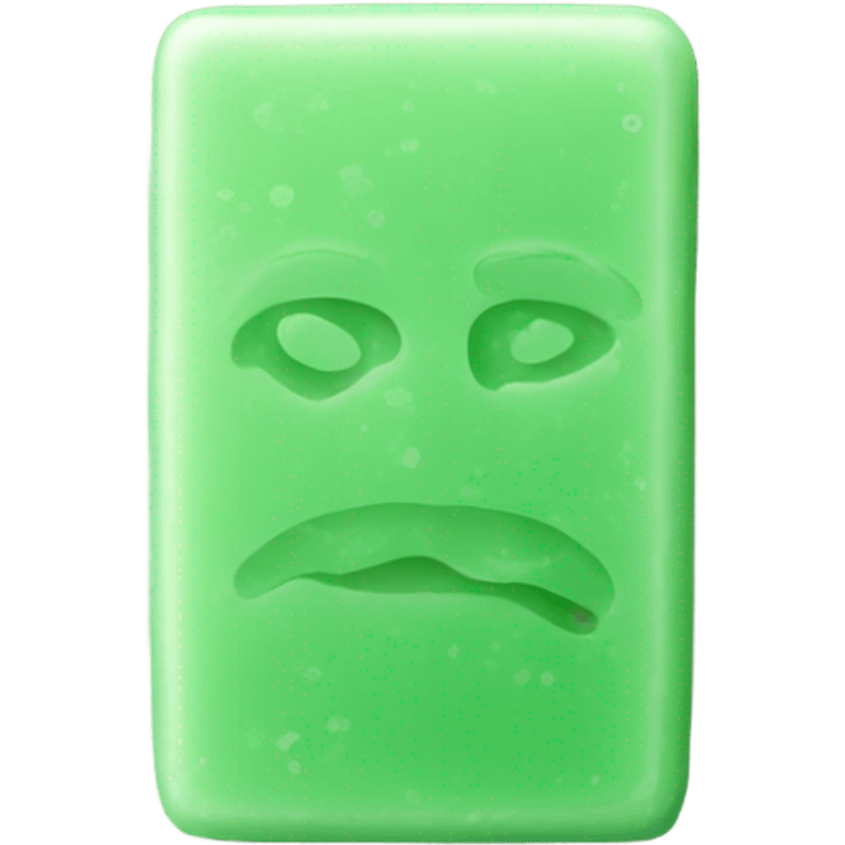 green soap emoji