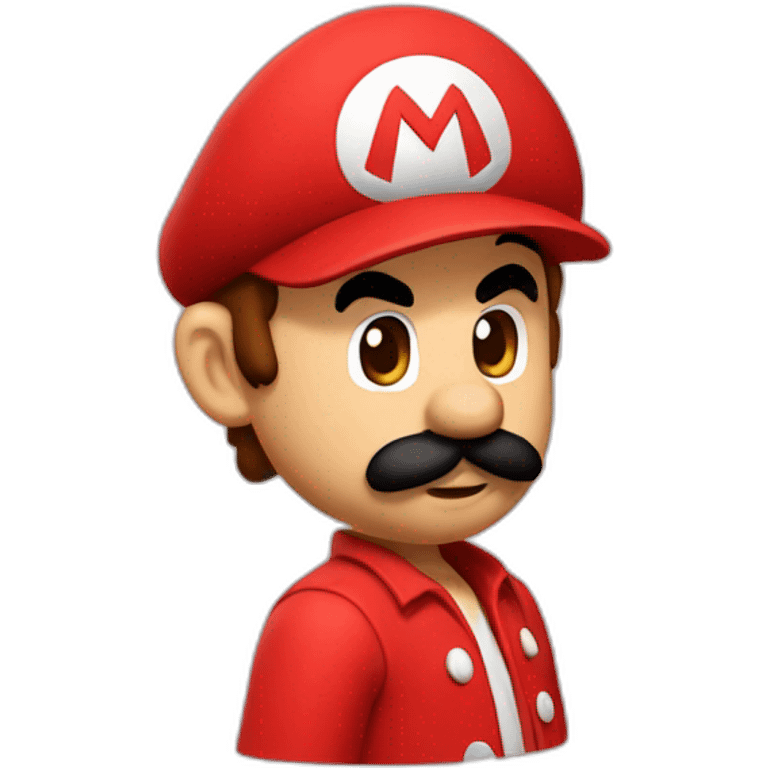 mario bross red hat emoji