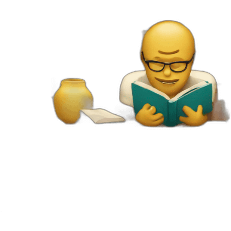 reading book emoji