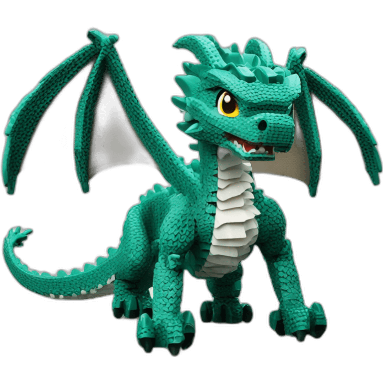 dragon cute lace lego emoji