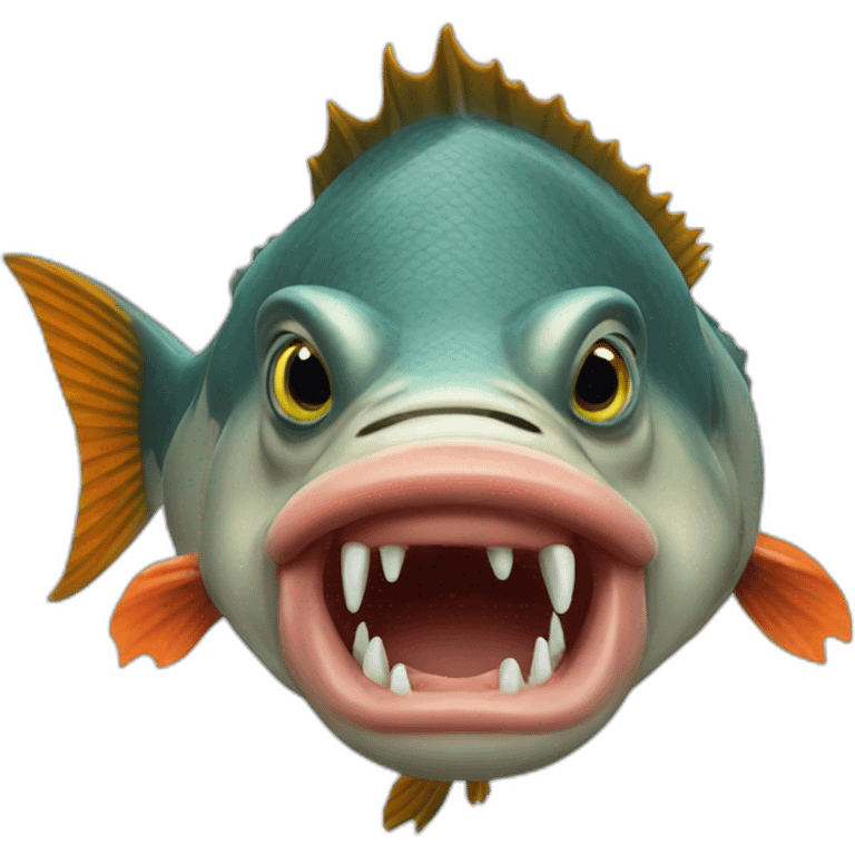 fish-boar emoji