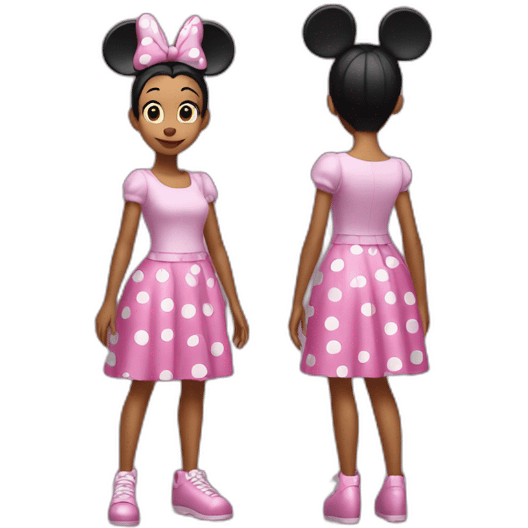 Future Minnie Mouse Full Body emoji