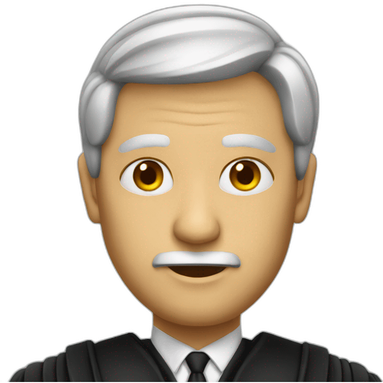 Judge emoji