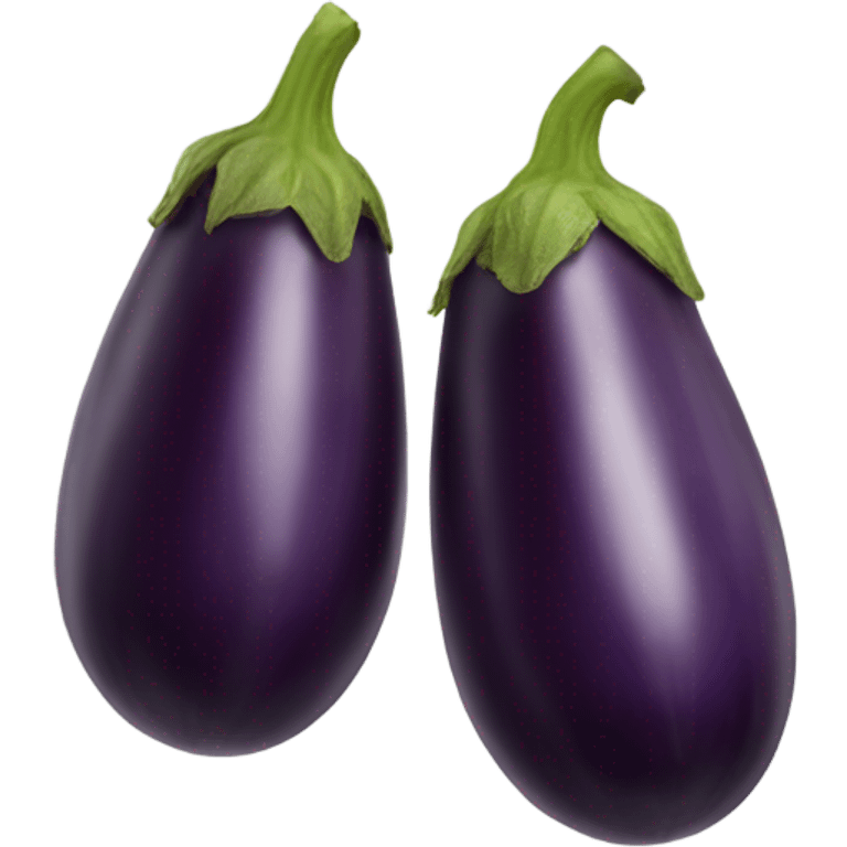 Two eggplants emoji