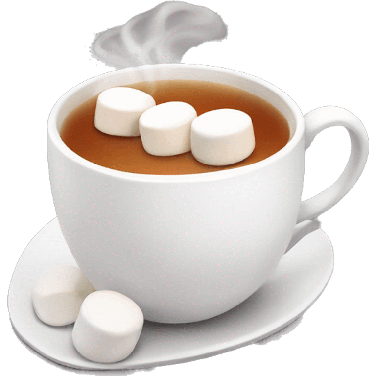 tea with marshmallows emoji