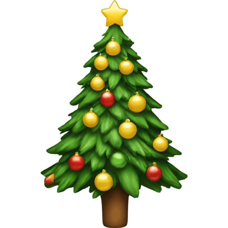 Christmas tree emoji