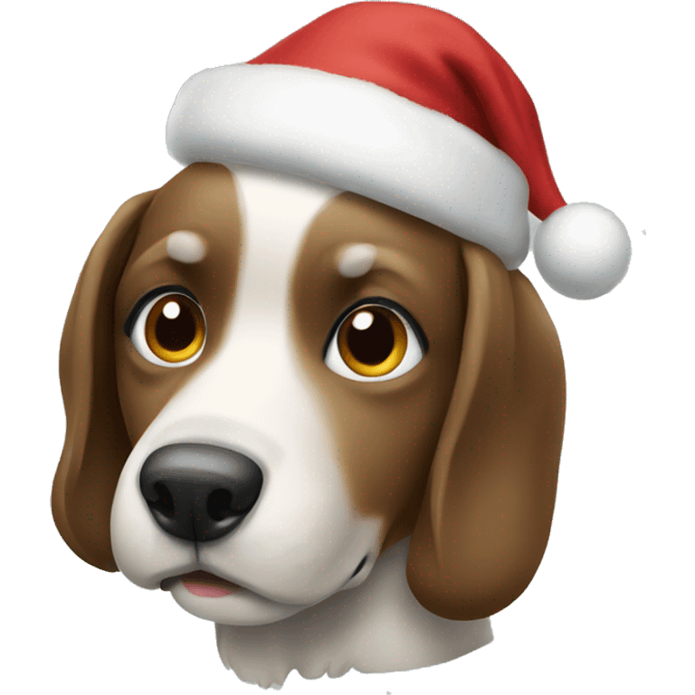 Christmas Dog emoji