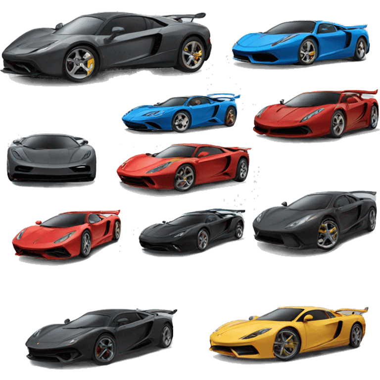 Super cars emoji