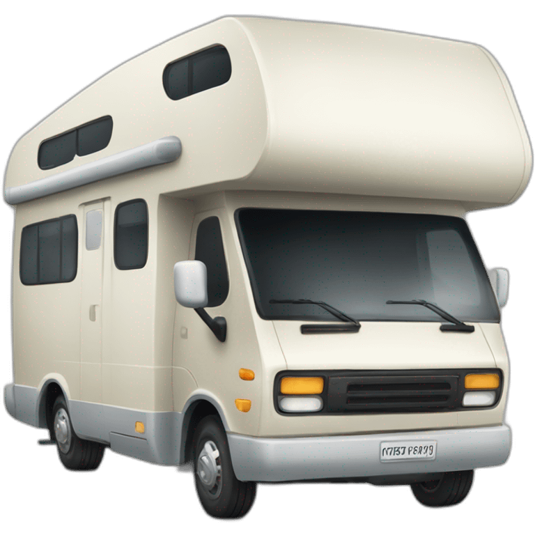 Modern Camping bus emoji