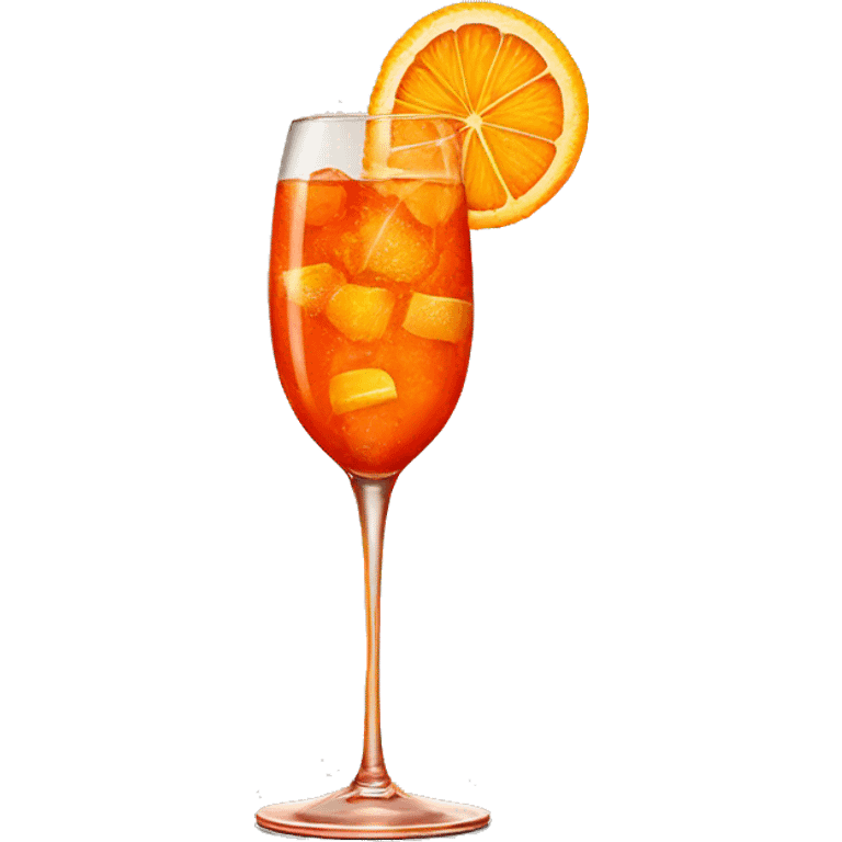 Aperol spritz emoji