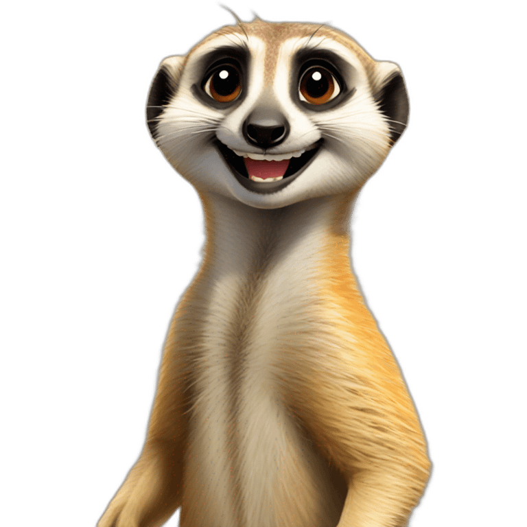 happy-meerkat emoji