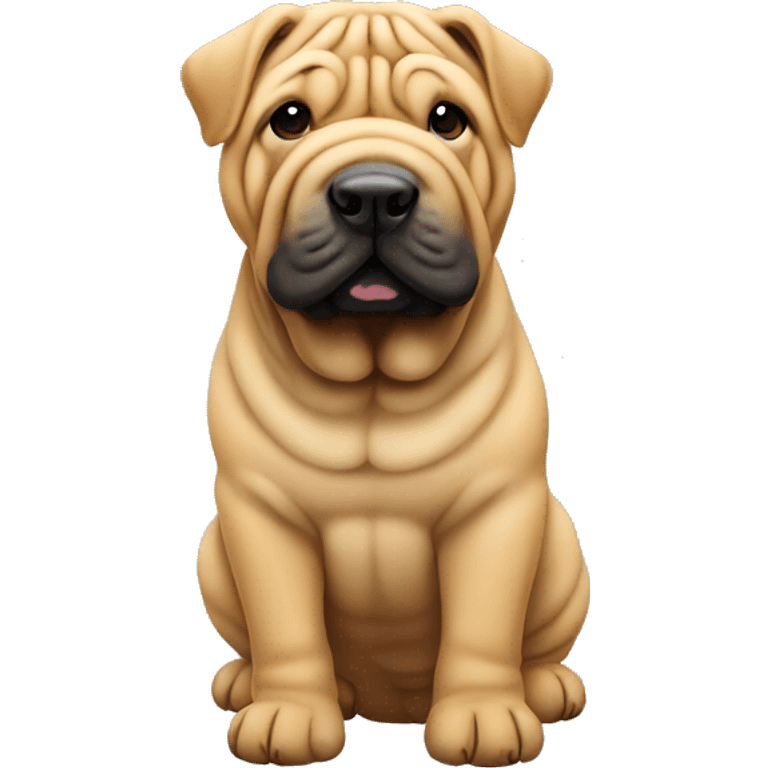 Chinese Shar-Pei ￼ emoji