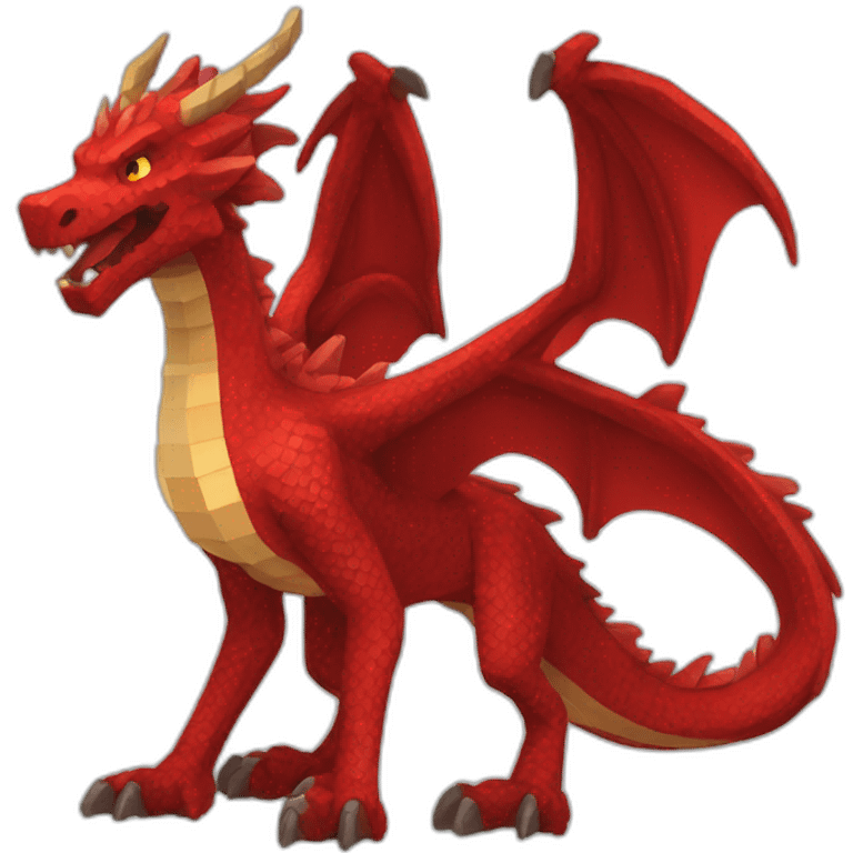 red dragon minecraft emoji