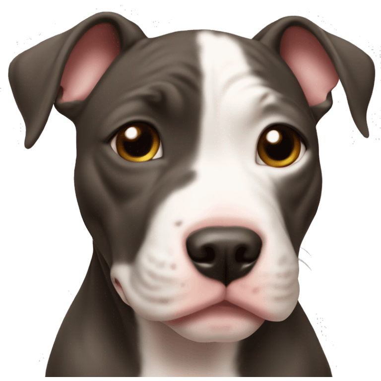 Pitbull puppy emoji