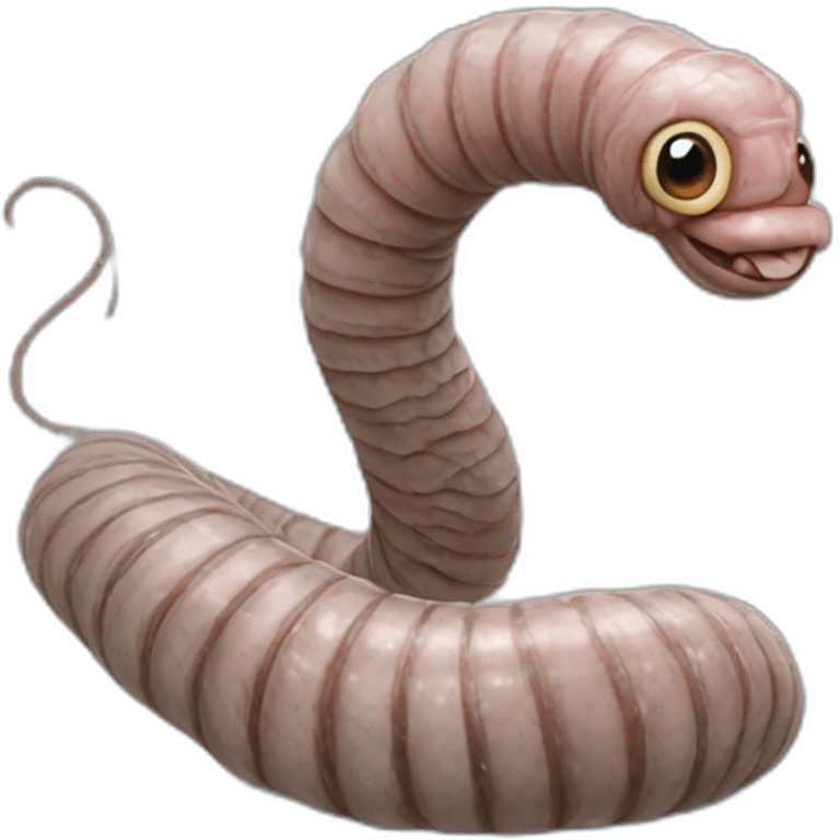 Lagarfljót Worm realistic emoji