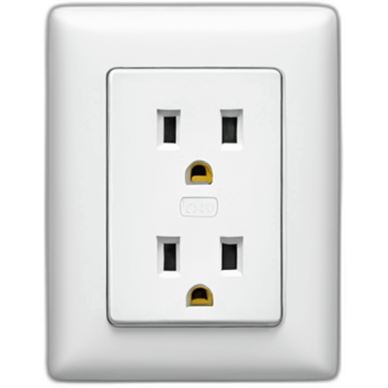 Electrical outlet emoji