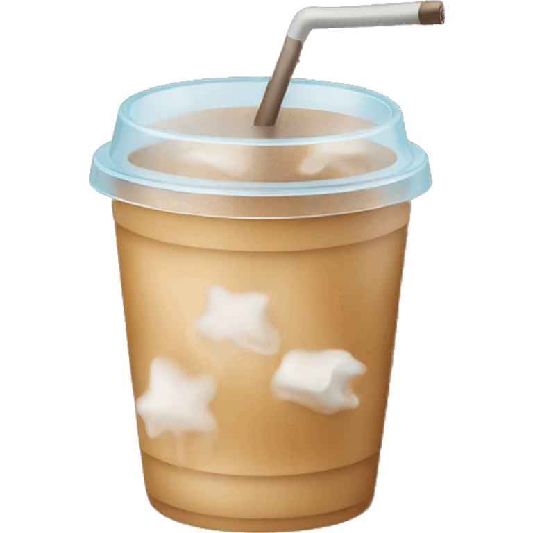 Iced coffe emoji