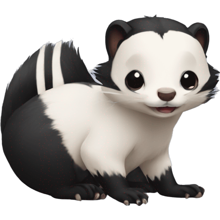 skunk-ferret emoji