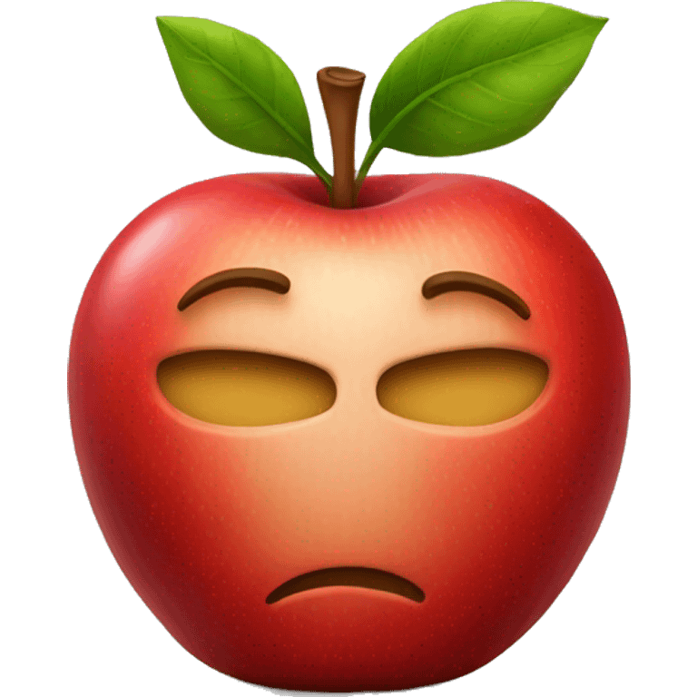 red apple emoji