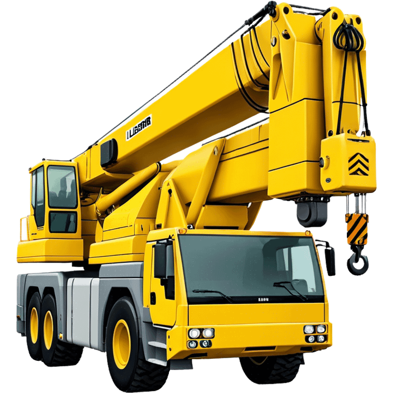 Crane - Liebherr LTM 1200-5.1 (Model Year: 2022) (Iconic colour: Yellow) emoji