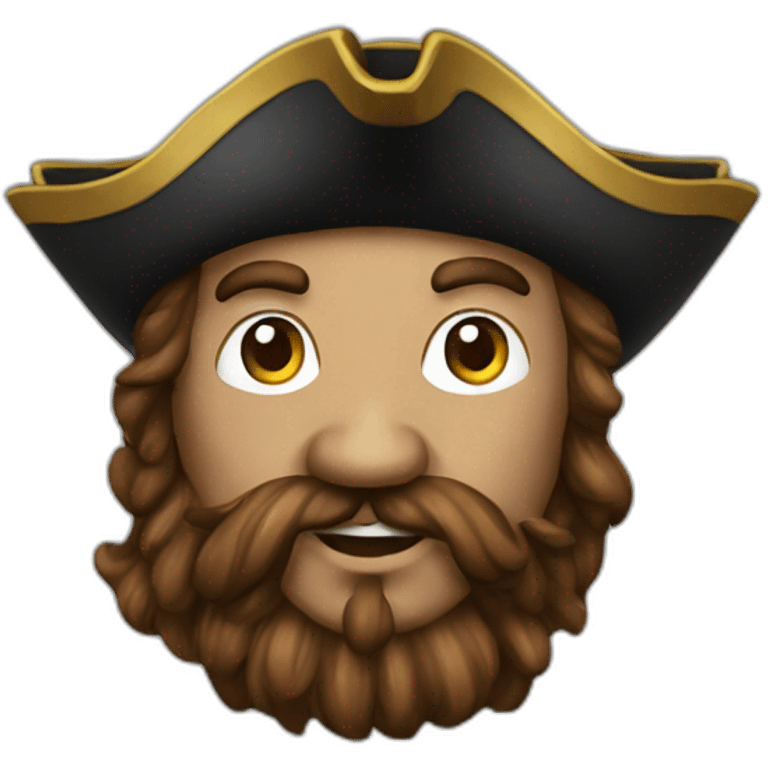 Pirate walnut  emoji