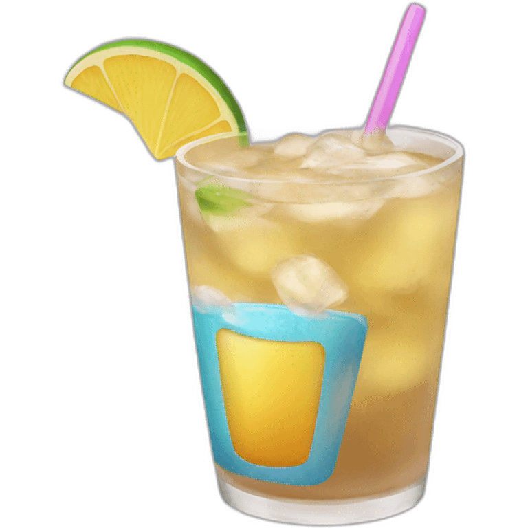 Drink beach palmer emoji