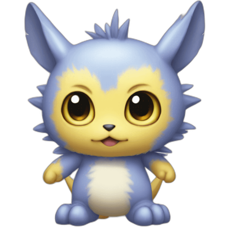 baby Digimon creature full body emoji