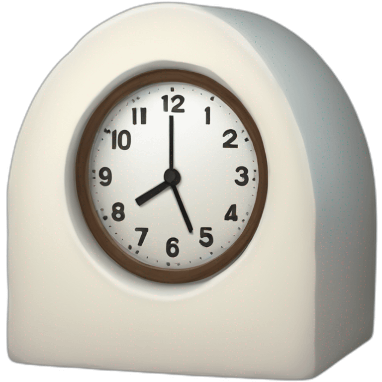 timer clock igloo shape emoji