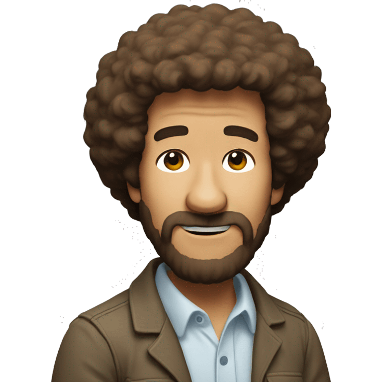 Bob ross emoji