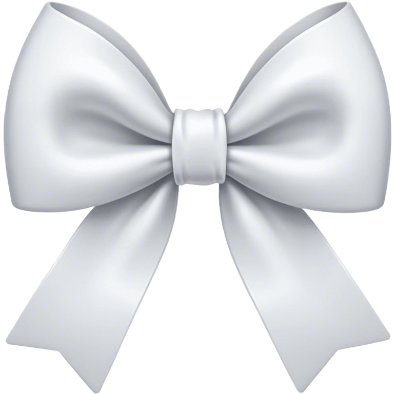 white bow emoji