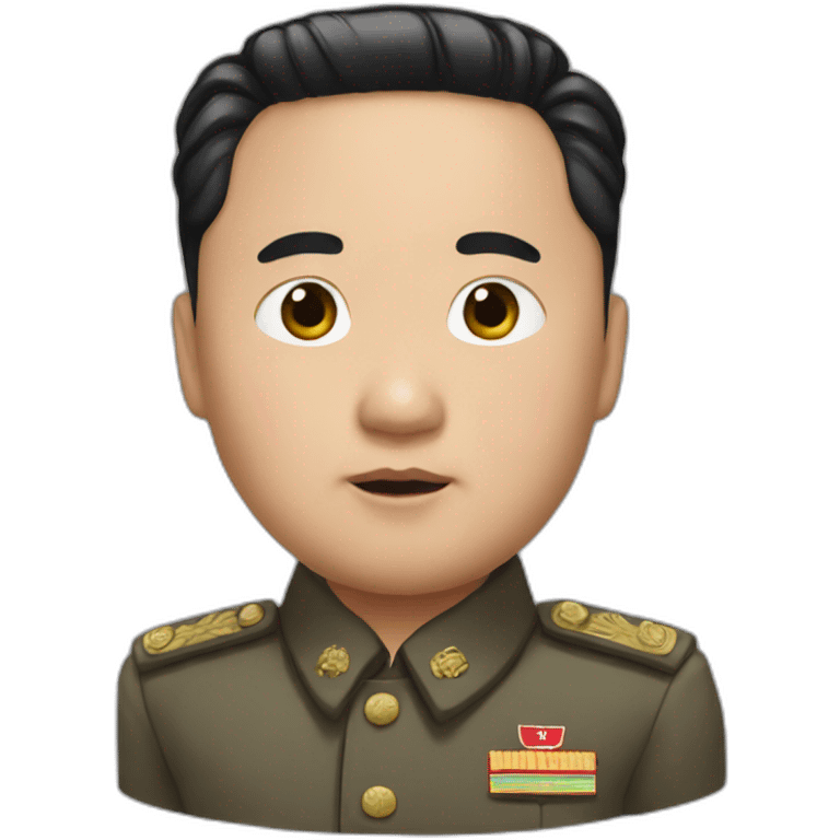 Kim Jung Un emoji