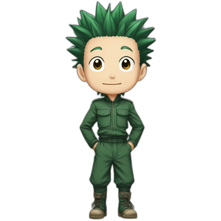 Gon from hunter x hunter emoji