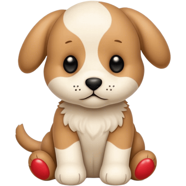 Jellycat puppy emoji