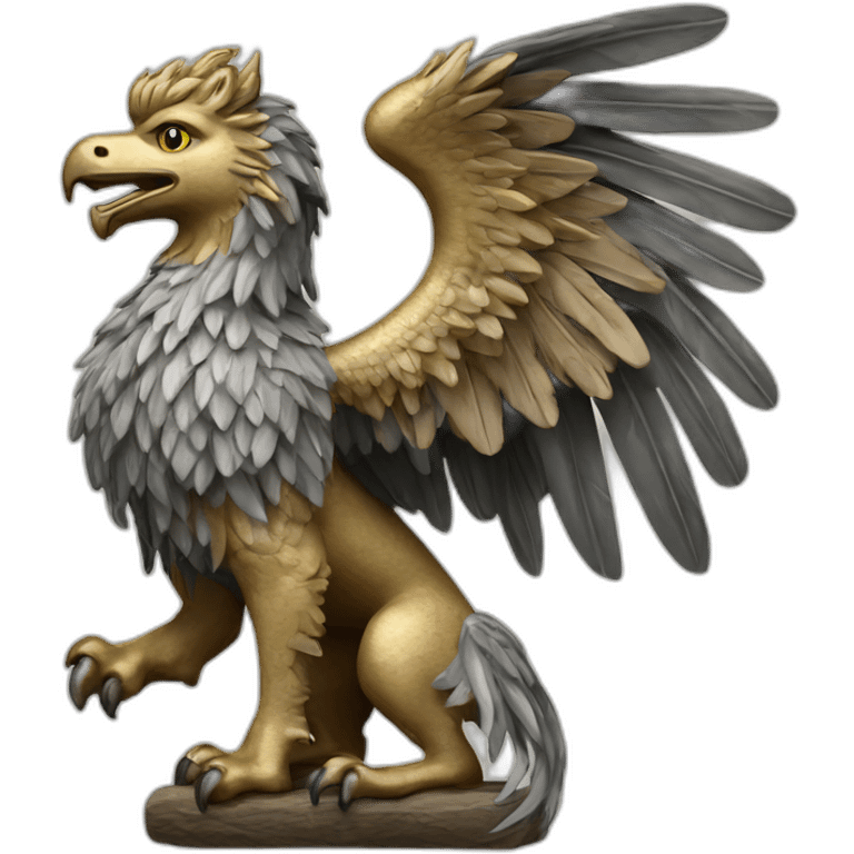 Bavarian gothic Griffin standard emoji