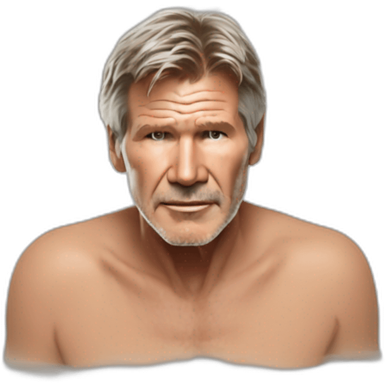 Harrison ford in the bath emoji