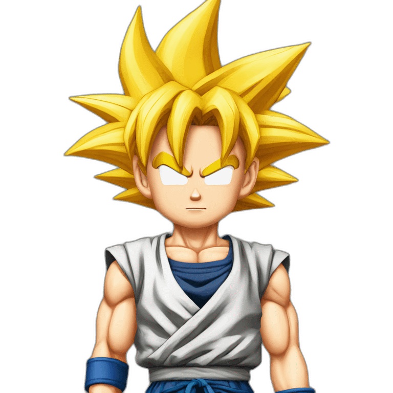 goku super sayan emoji