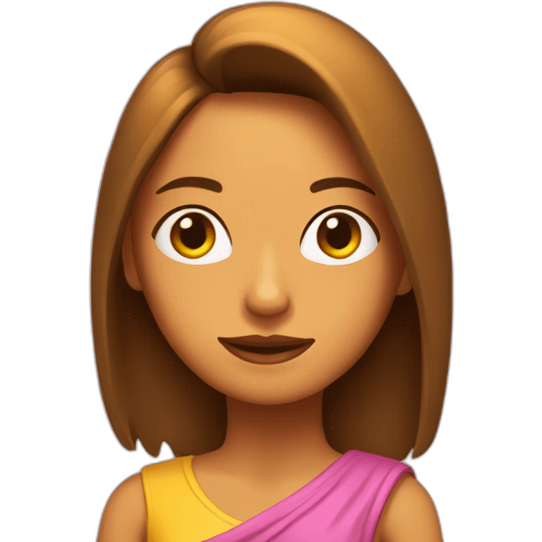 chica escondida emoji