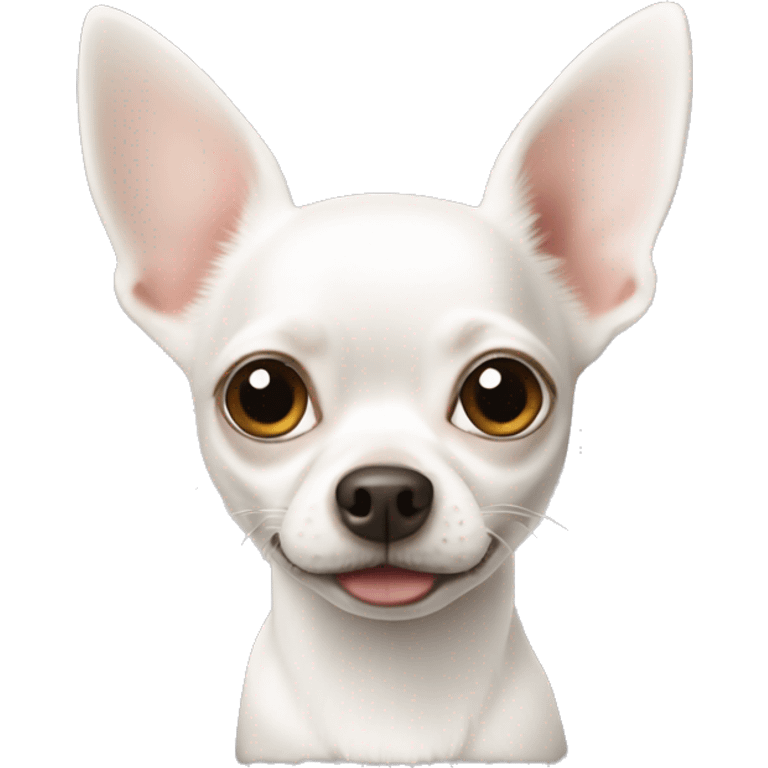 White Chihuahua emoji